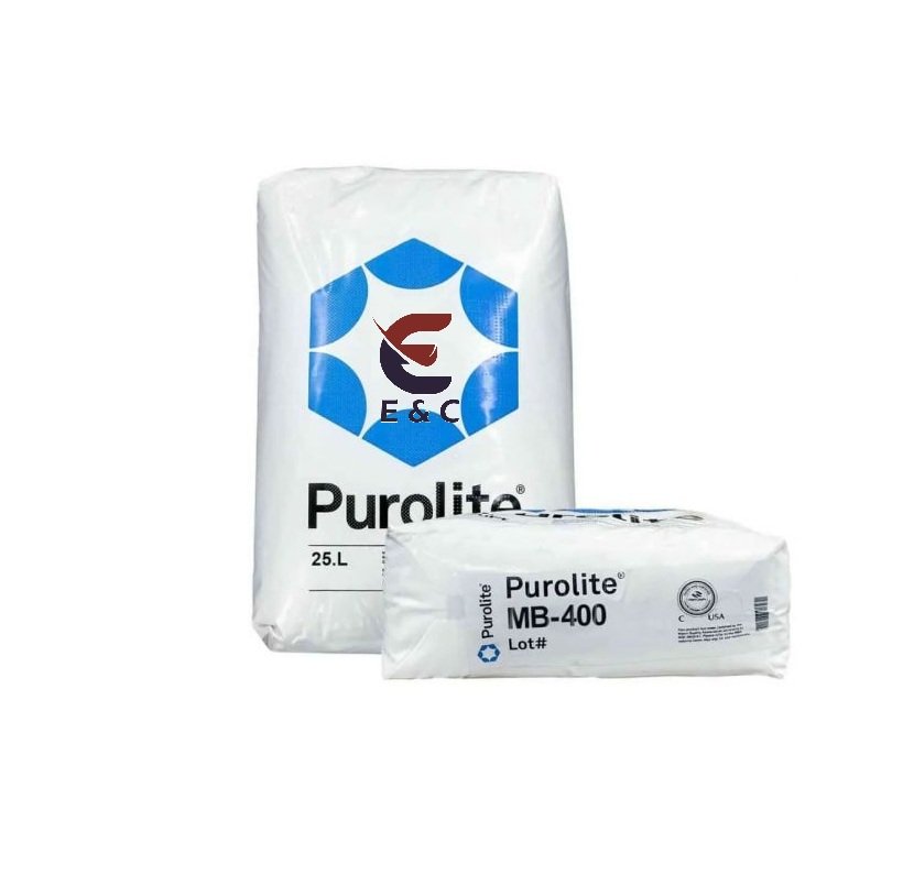 Hạt nhựa trao đổi ion hỗn hợp Purolite MB400 chính hãng dùng trong hệ thống nước DI siêu tinh khiết