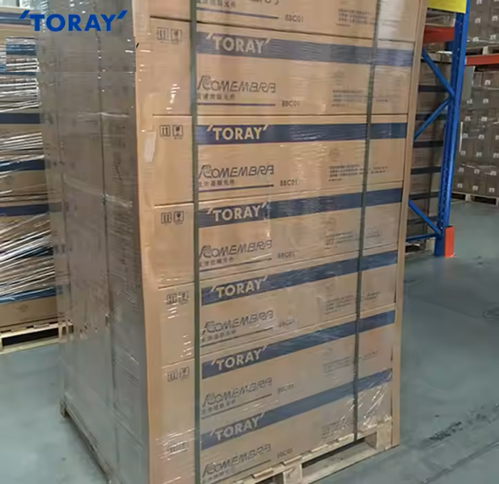 Lô hàng màng RO Toray TM720D-400 chính hãng, đóng gói nguyên kiện tại kho