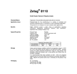 Polymer Zetag 8110 dùng cho ép bùn công nghiệp